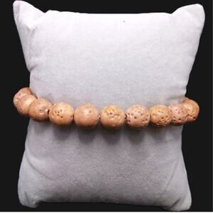 Light Lava Stone Diffuser Bracelet Beaded Aromatherapy Unisex Stretch Boho NEW